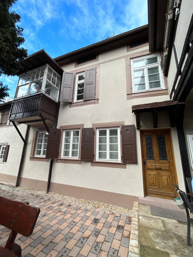 Exklusives Haus, Ruhig Gelegen Im Innenhof, Zentral, Lichtdurchflutet Zustellbett,Babybett Bei Bedarf Karlsruhe Exteriér fotografie